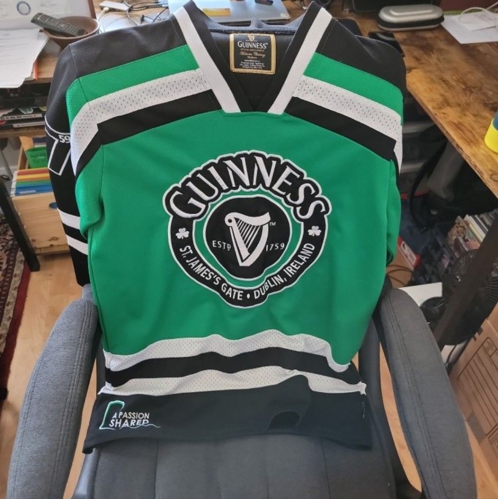 Guinness Hockey Jersey Medium